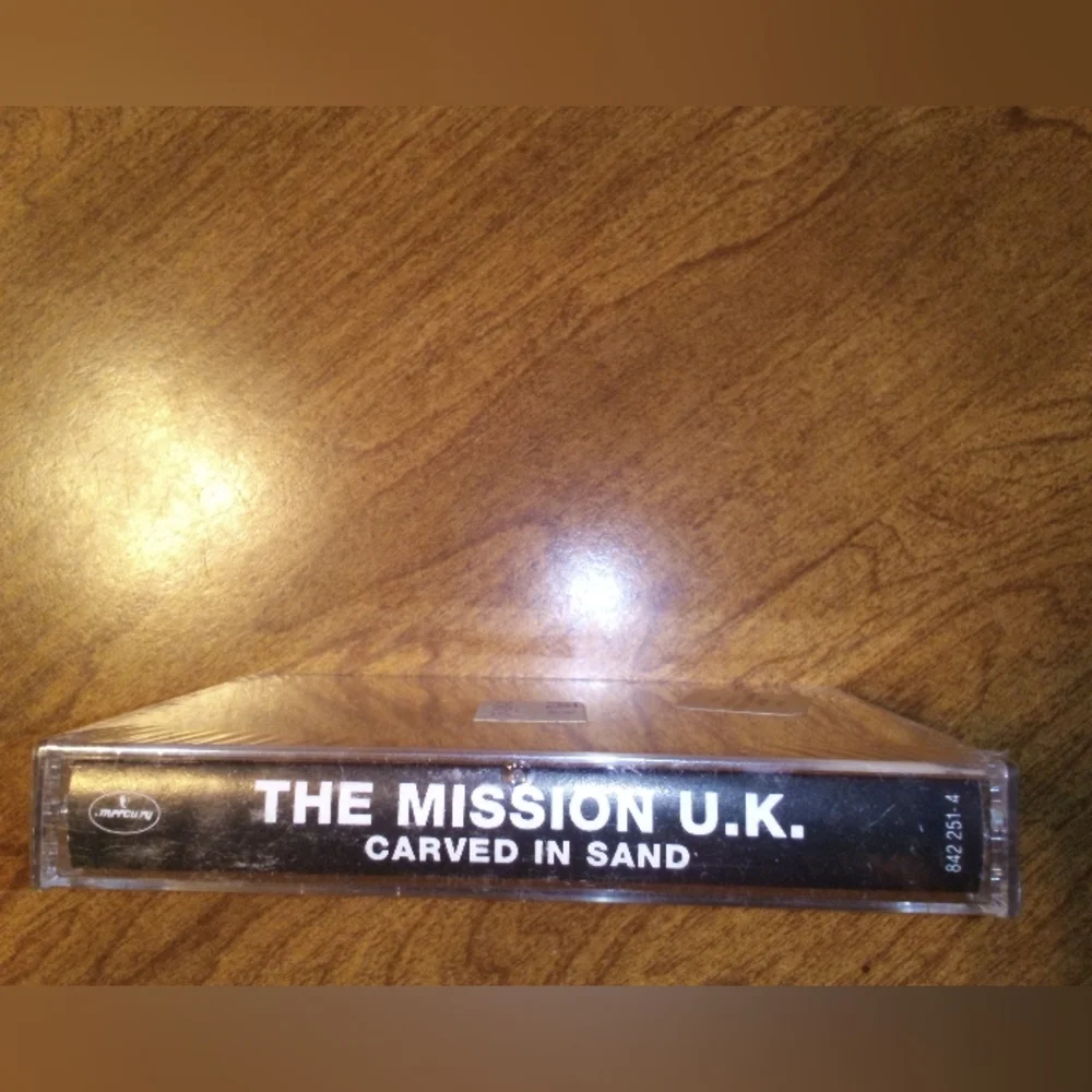 The Mission U.K. Carved In Sand 1990 Mercury Records Cassette Sealed - Picture 4 of 4